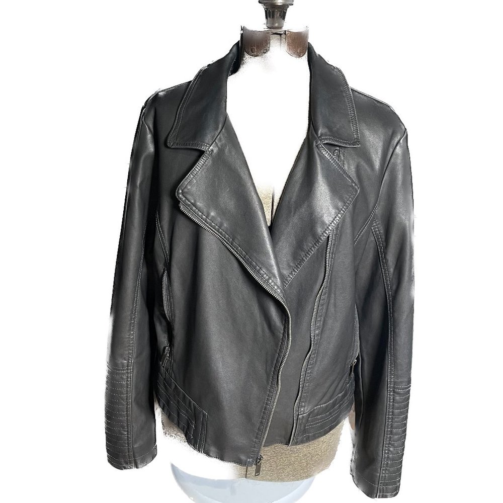 Universal Thread Faux Leather Moto Jacket XL